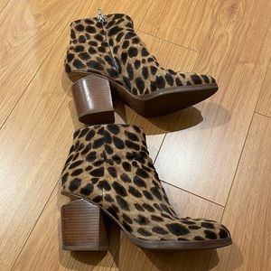 Alexander Wang Leopard Print Heeled Boots